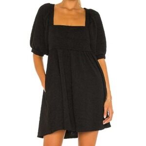 Free People Black Mini Dress